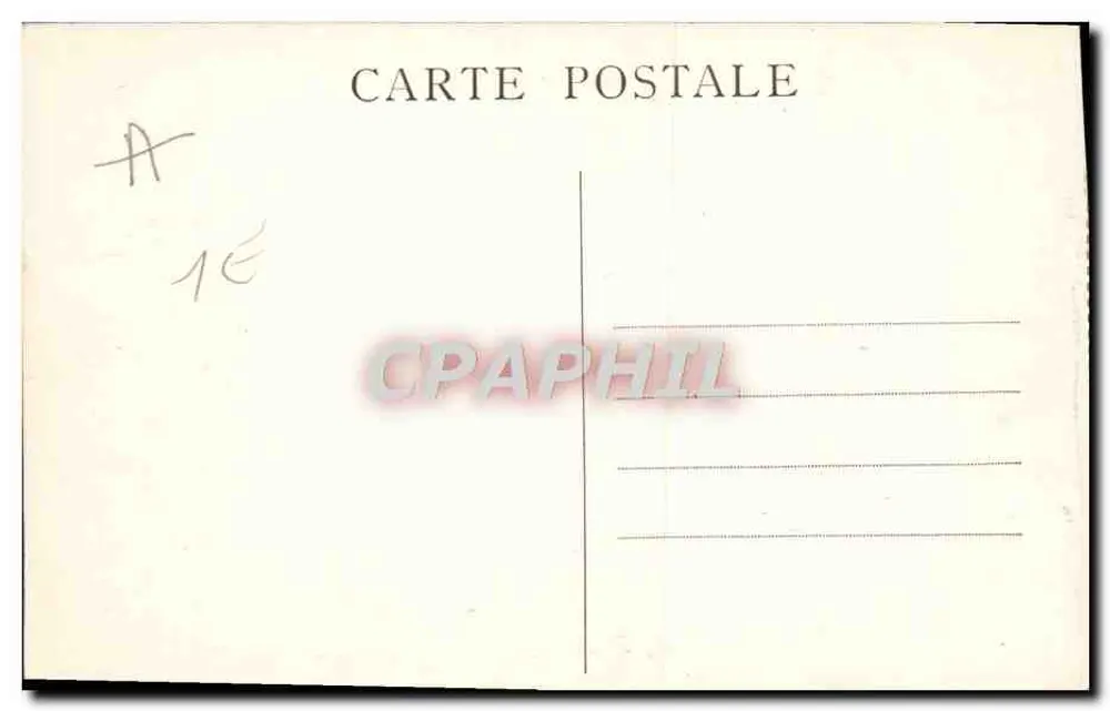 Grenoble — Vista geral e o Moucherotte (1906 m.) — Cl. A. V., n° 035 - Verso