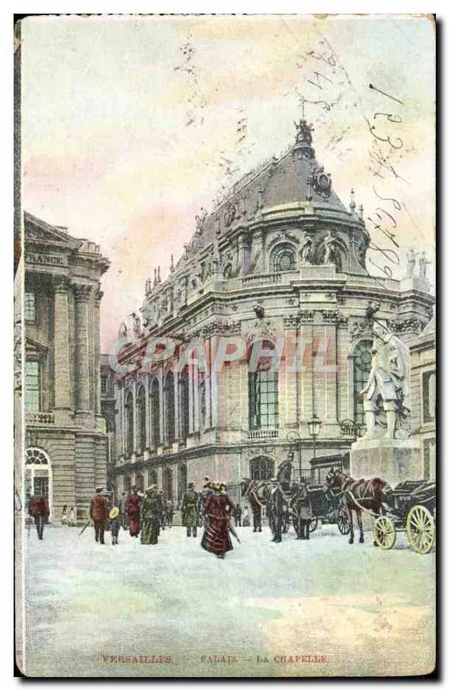 Versailles - Palais - La Chapelle — éditeur 'FRANCE' et n° 30224 - Voorkant