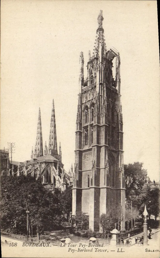 Bordeaux — La Tour Pey-Berland — LL. SélécT. - Vorderseite