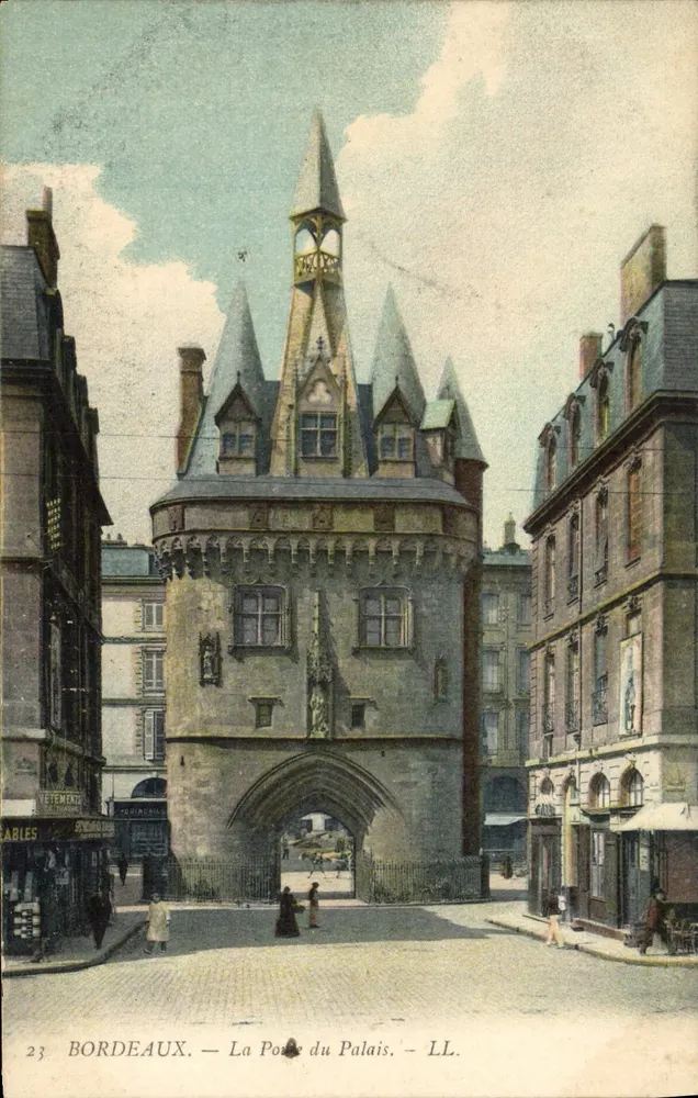Bordeaux — A Porta do Palácio — LL. n°23 - Frente