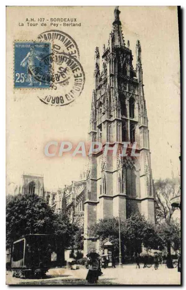 Bordeaux — Die Tour de Pey-Berland — A.H. 107 - Vorderseite