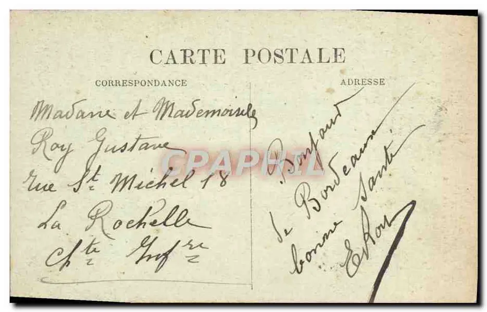 Bordeaux — Die Tour de Pey-Berland — A.H. 107 - Rückseite