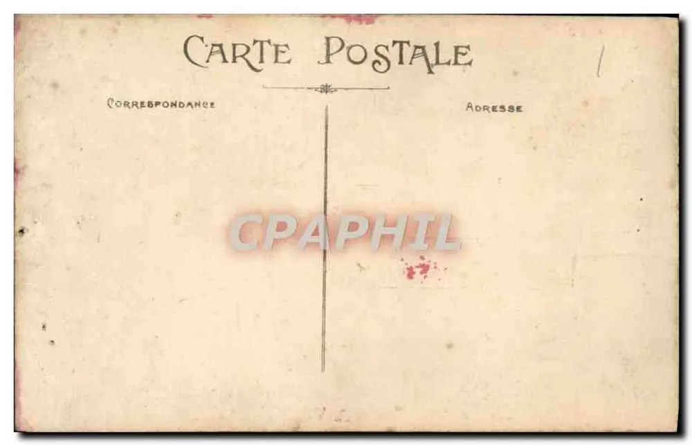 Bordeaux — La Grosse Cloche (éditeur A.H. - 12) - Verso