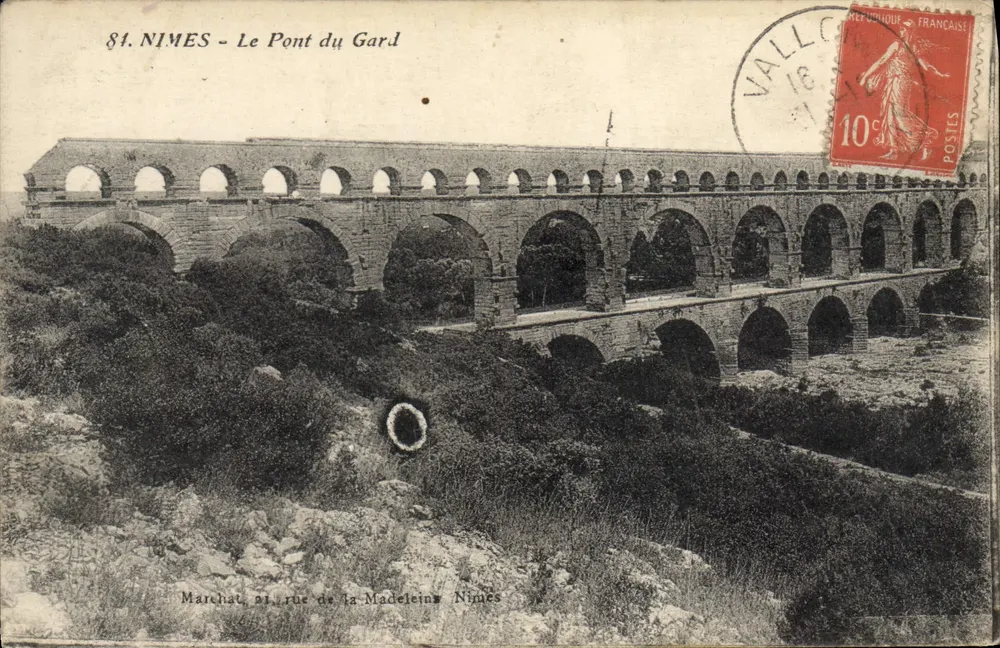 Nîmes - Most Gard - Marchat, 91 rue de la Madeleine, Nîmes - Awers