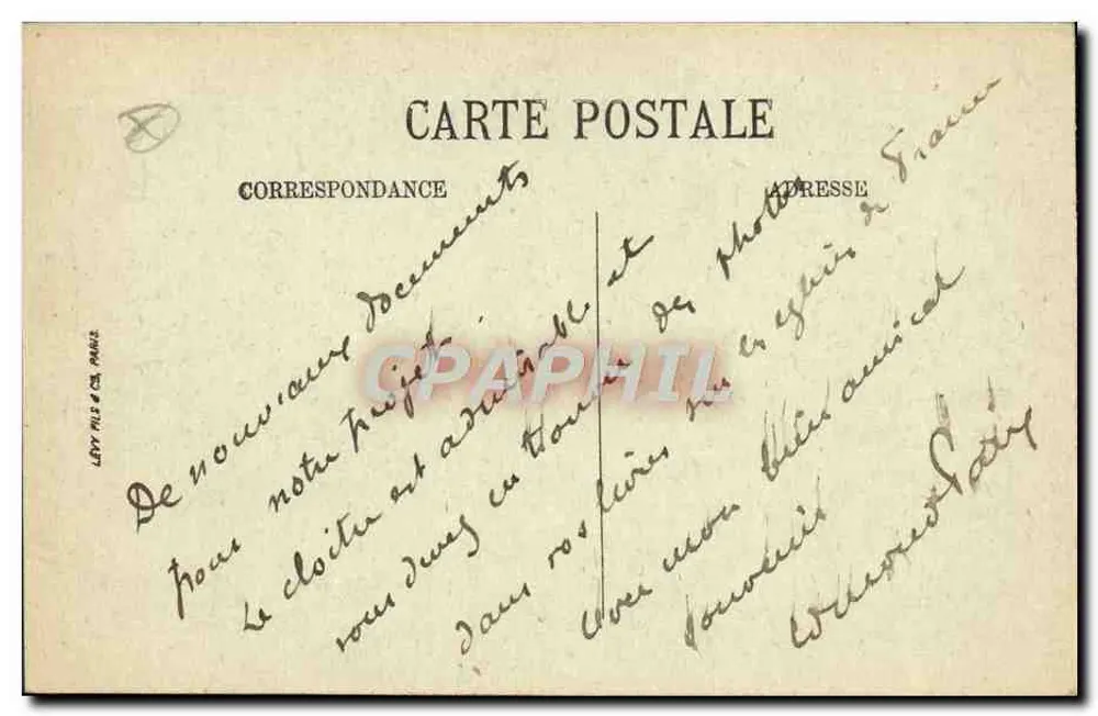 Saint-Gilles-du-Gard — Das Portal der Kirche Haupttor (12. Jahrhundert) — Verlag: Lady Fils & Cie, n°18 - Rückseite