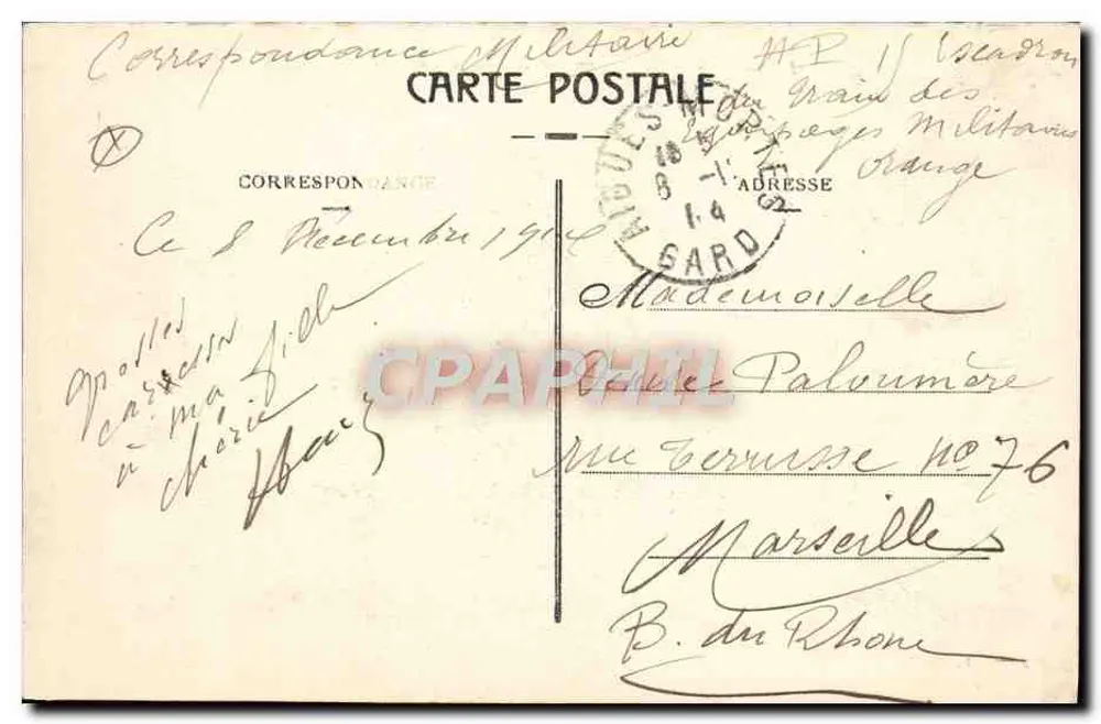 Aigues Mortes — Os Muros (Sudeste) - Verso