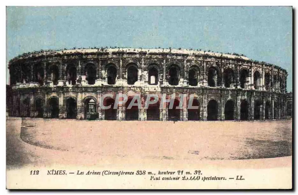 Nîmes — As Arênes — LL - Frente