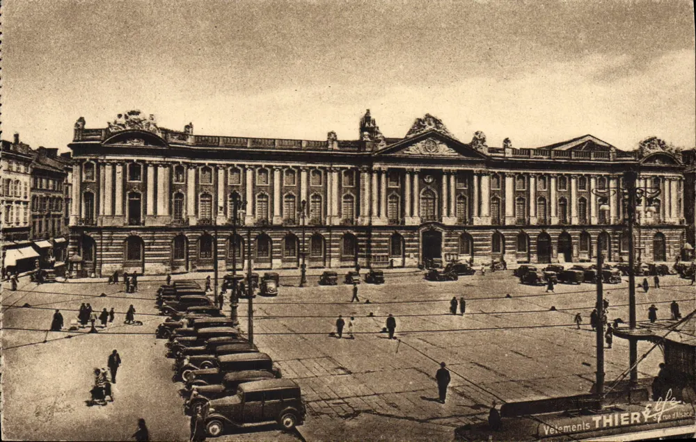 Toulouse — Facha do Capitole (1780) — Éditions Pyrénées-Océan - Frente