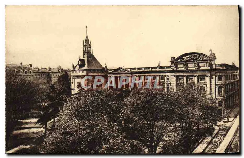 Place de la Comédie a Toulouse — vista panoramica — Éditions Labouche Toulouse - Recto