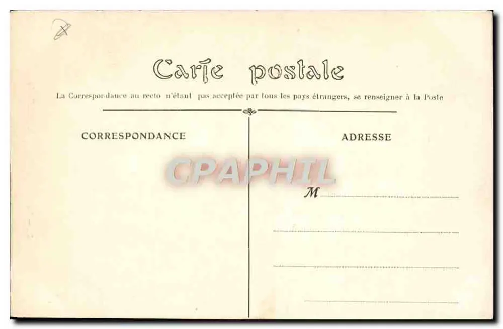 Toulouse — Portal da Dalbade — editor não identificado, n° de série 22 - Verso