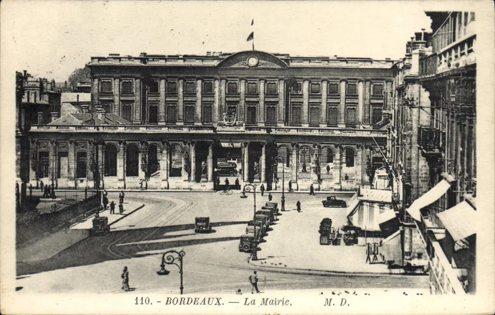 Bordeaux — A Prefeitura — M.D. — n°110 - Frente