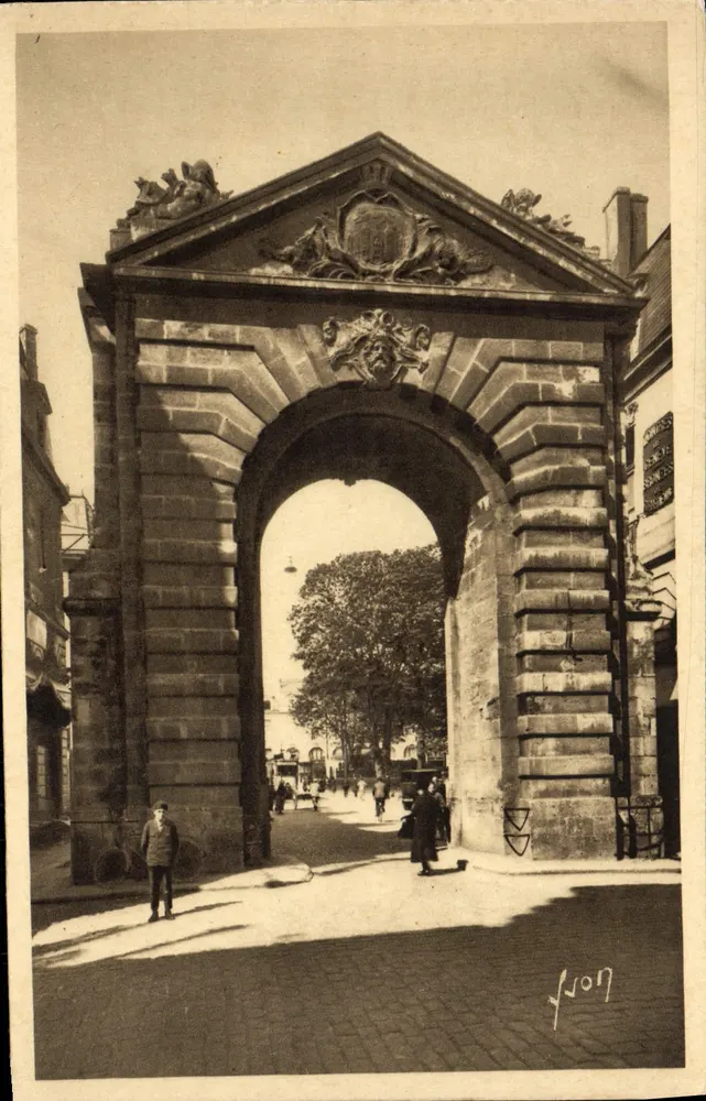 Porta Dijeau — Bordeaux (Gironde) — Les Éditions d'Art YV. - Paris - Frente