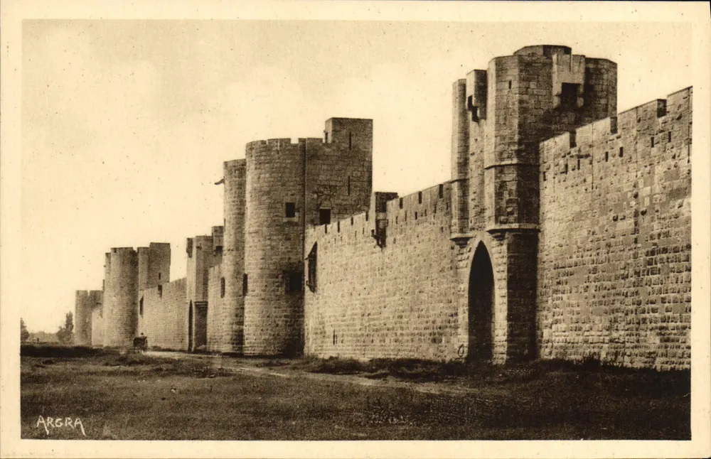 Aigues-Mortes — Die südlichen Mauern — ARGRA - Vorderseite