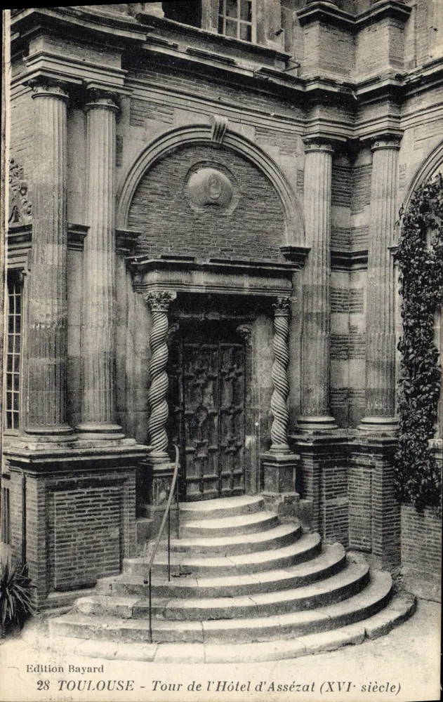 Toulouse - Turm des Hôtel d'Assézat (16. Jahrhundert) — Edition Bayard, Nr. 28 - Vorderseite