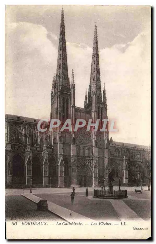 Bordeaux — A Catedral — As Flechas — LL. SELECTA - Frente