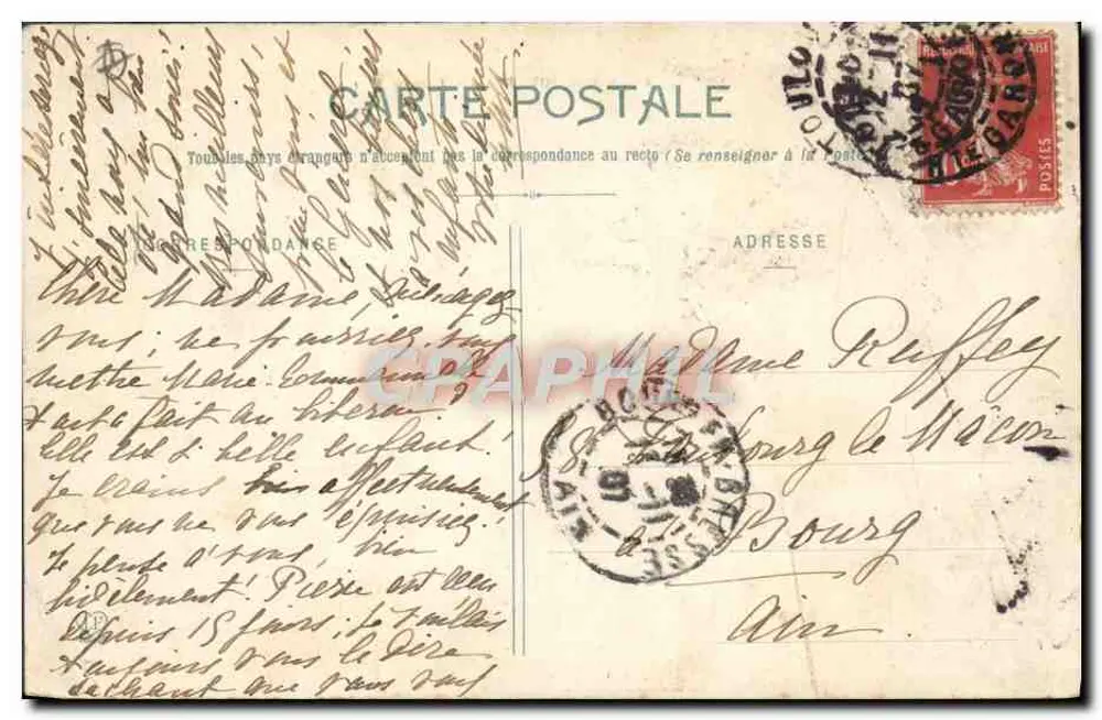 Toulouse - O Jardim Real — Fototipia Labruyère Frères Toulouse, n°40 - Verso