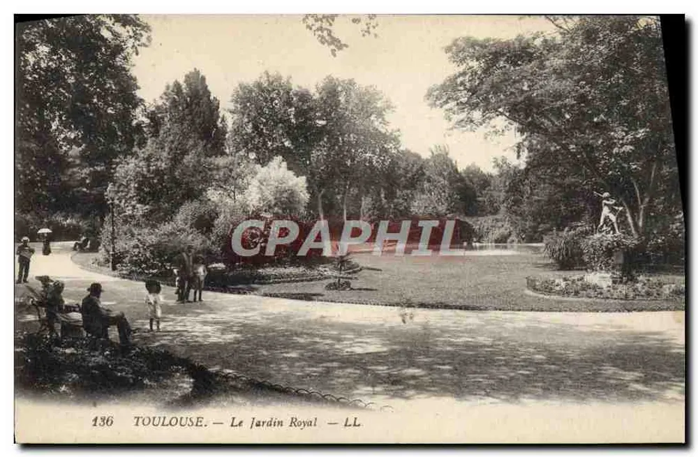 Toulouse — O Jardim Real — LL, n° 136 - Frente
