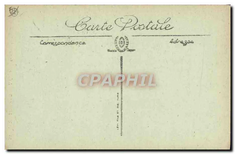 Montferrand — Estátua da Virgem na Igreja — LL - Verso
