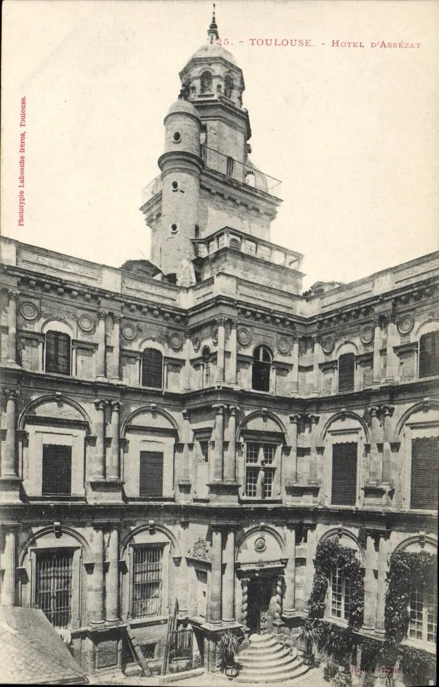 Toulouse - Hotel d'Assézat — Phototypie Labouche Pétras, Toulouse, n°25 - Anverso