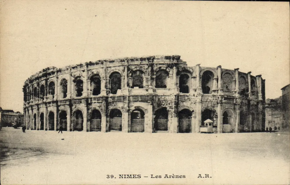 Nîmes — As Arenas — A.R. n°39 - Frente