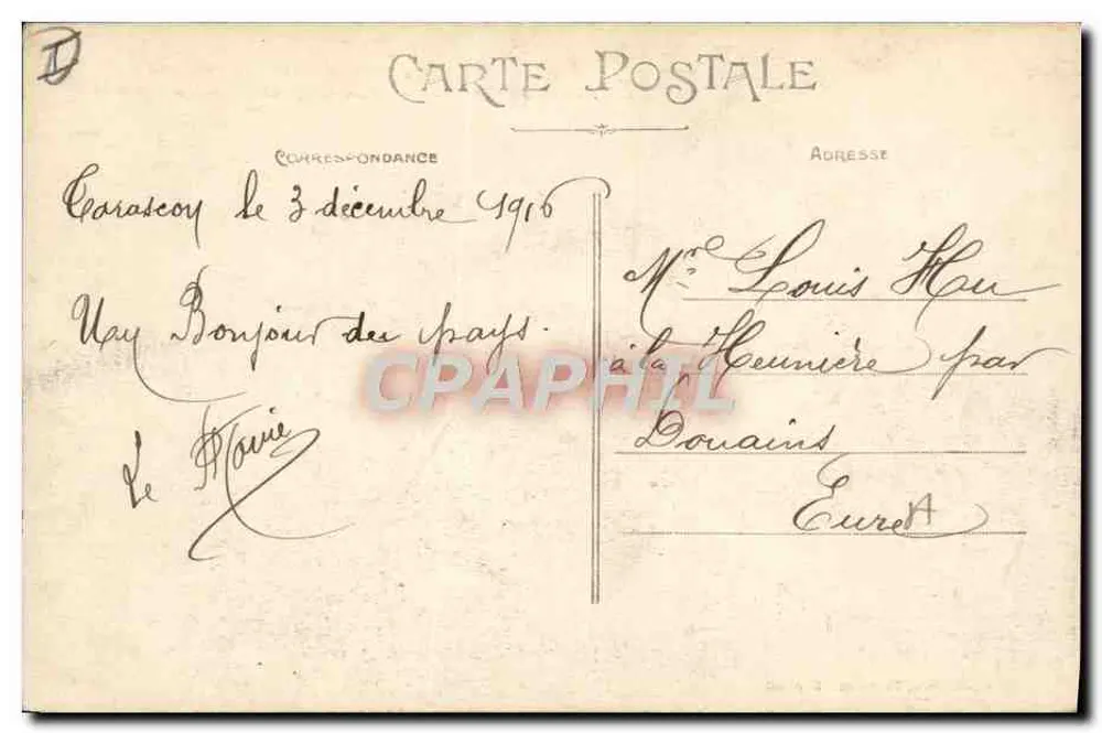 Beaucaire — Die Kapelle und Ruinen des Schlosses Montmorency, errichtet im 13. Jahrhundert — Photo-Modern, Tarascon - Rep. int. - Rückseite