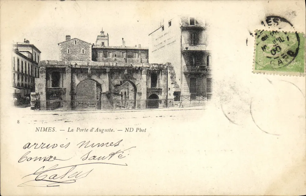 Nîmes — A Porta de Augusto — ND Pbot - Frente