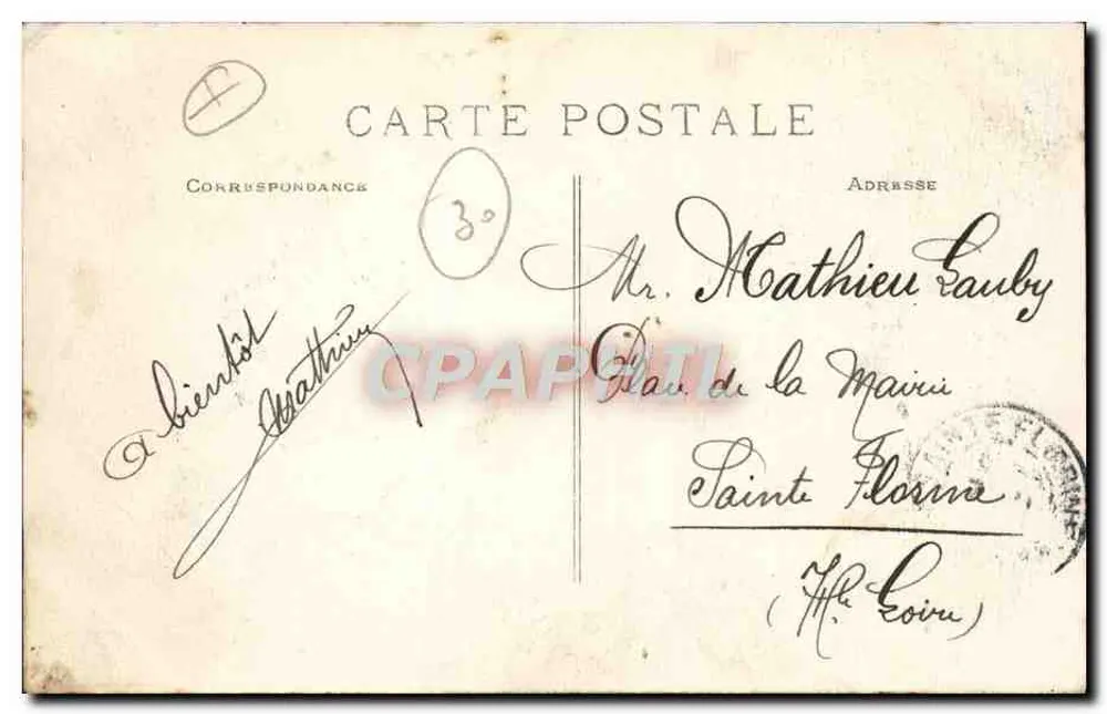Nîmes - Jardin de la Fontaine - Allgemeiner Blick — P. Ruat, Verlag, Marseille, n° 4801 - Rückseite