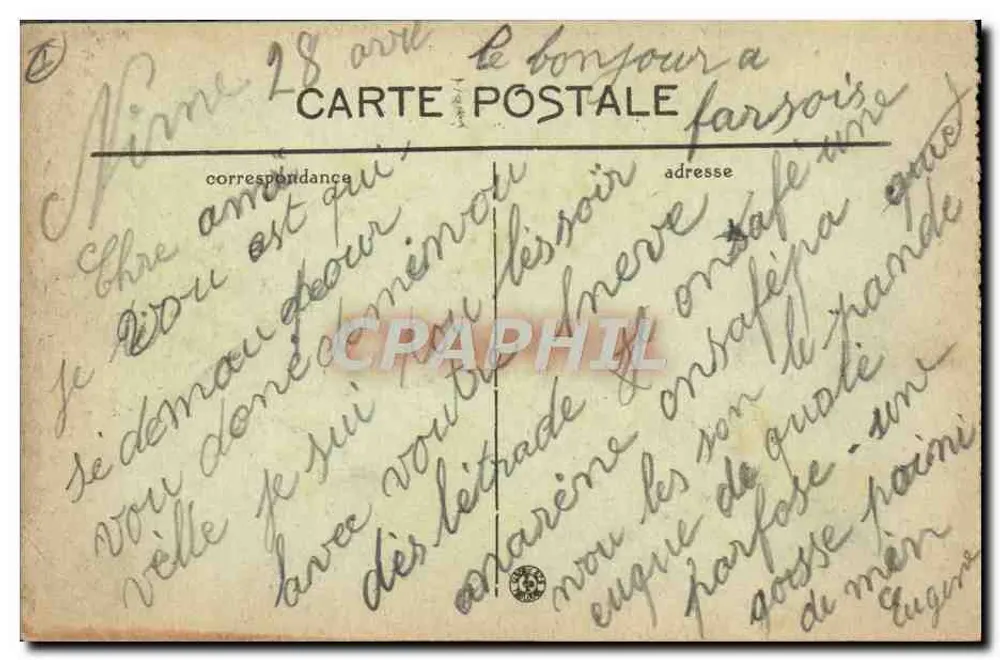 NIMES — O Pont du Gard — A. R. - Verso