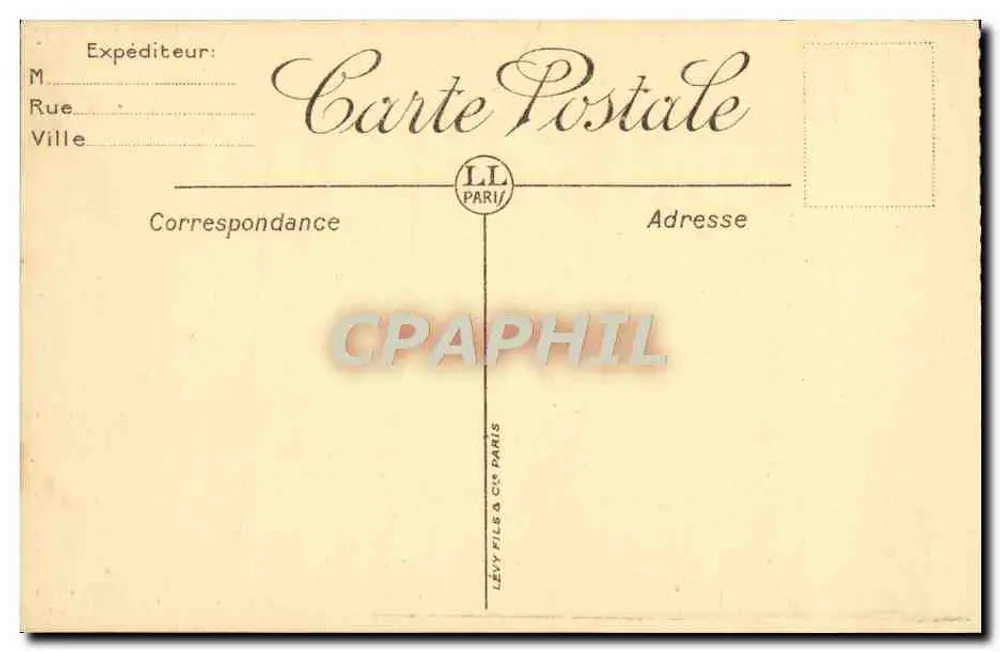 Boulogne-sur-Mer — A Nova Postagem — N.G. n°343 - Verso
