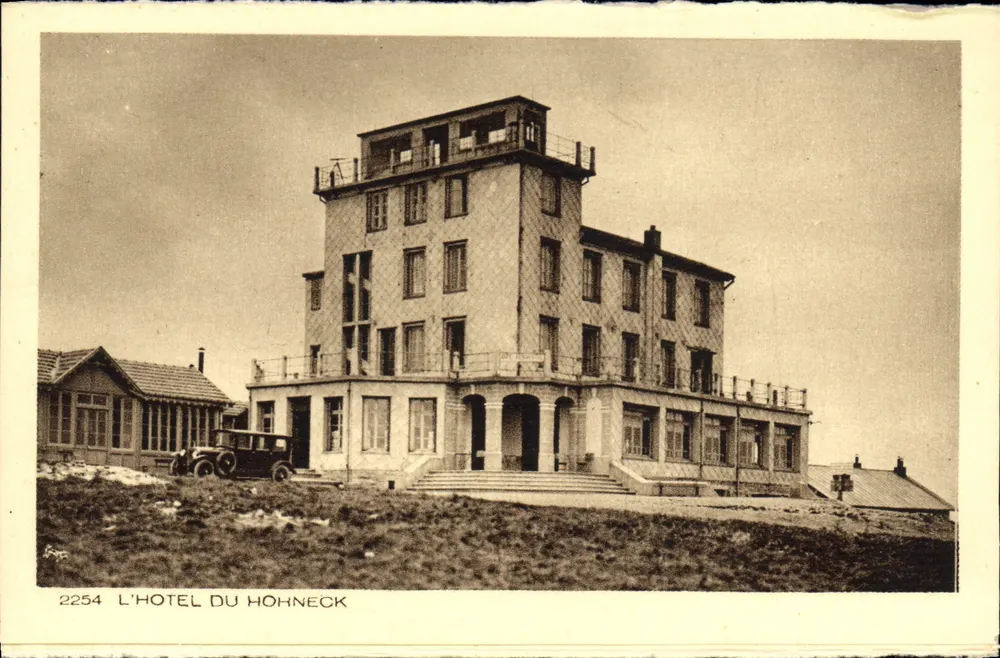 O Hotel do Hohneck — editor Braun & Cie, Dornach, n° 2254 - Frente