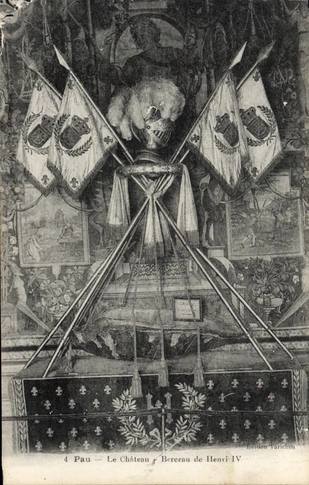 Pau — Das Schloss — Wiege von Henri IV — Edition Varichion - Vorderseite