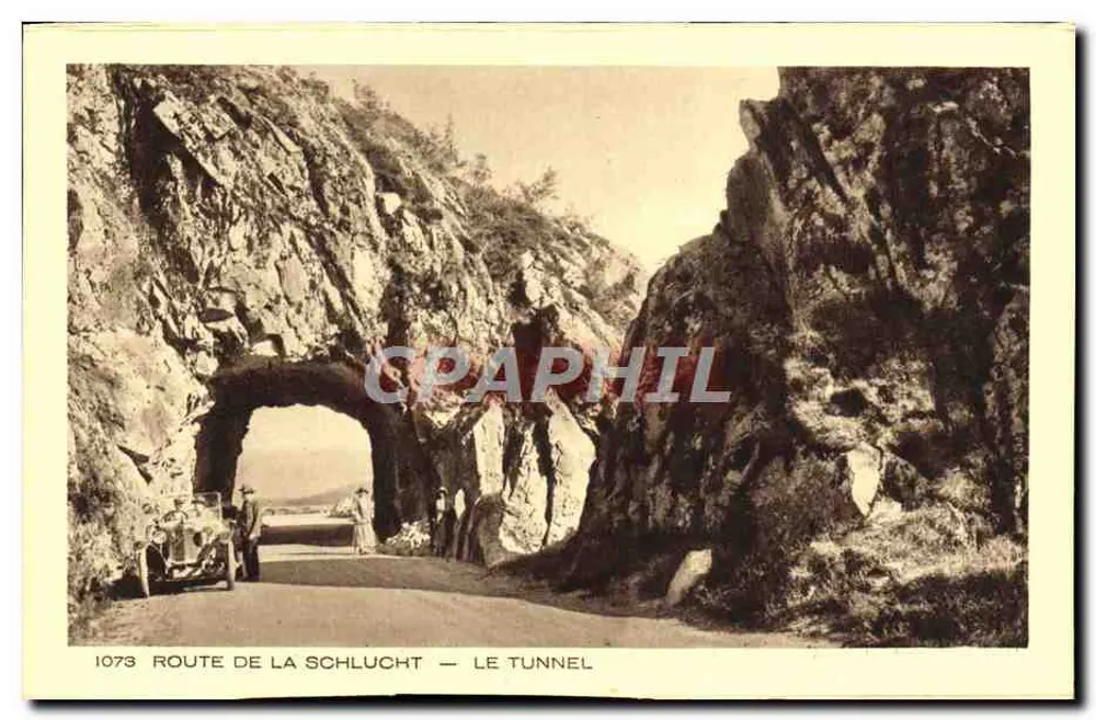 Route der Schlucht — Der Tunnel — BRAUN & Cie, Verlag Wilthause-Dornach - Vorderseite