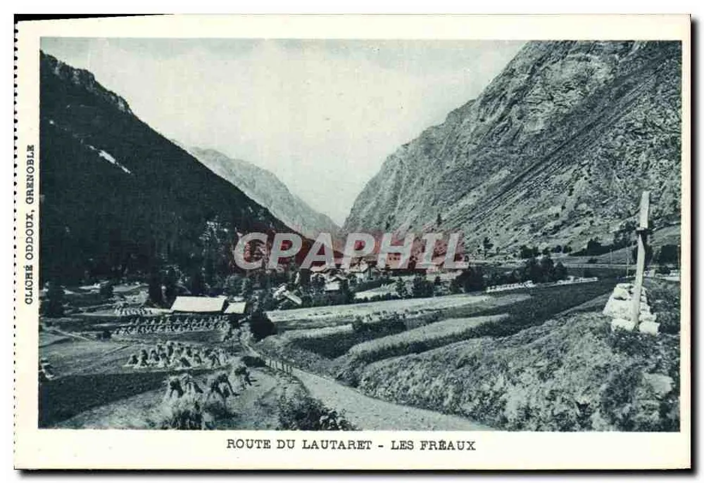 Rodovia do Lautaret - Les Frêaux — Gliché Oddou, Grenoble - Frente