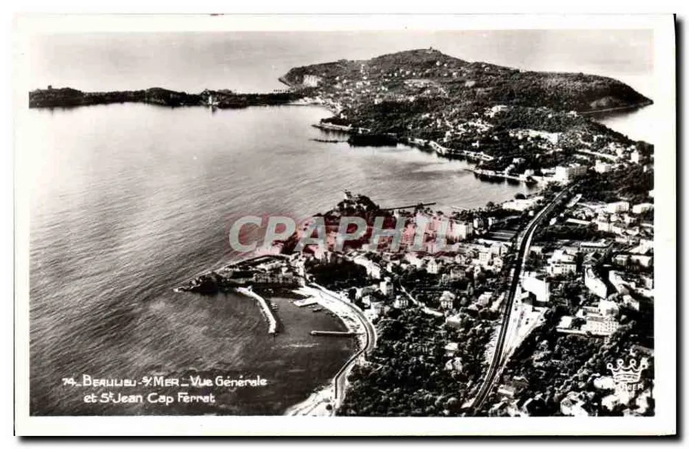 Berre-les-Alpes und St Jean Cap Ferrat — Allgemeiner Blick — Edition G. Mortelier, Nice - Vorderseite