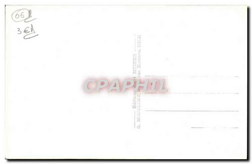 Berre-les-Alpes und St Jean Cap Ferrat — Allgemeiner Blick — Edition G. Mortelier, Nice - Rückseite
