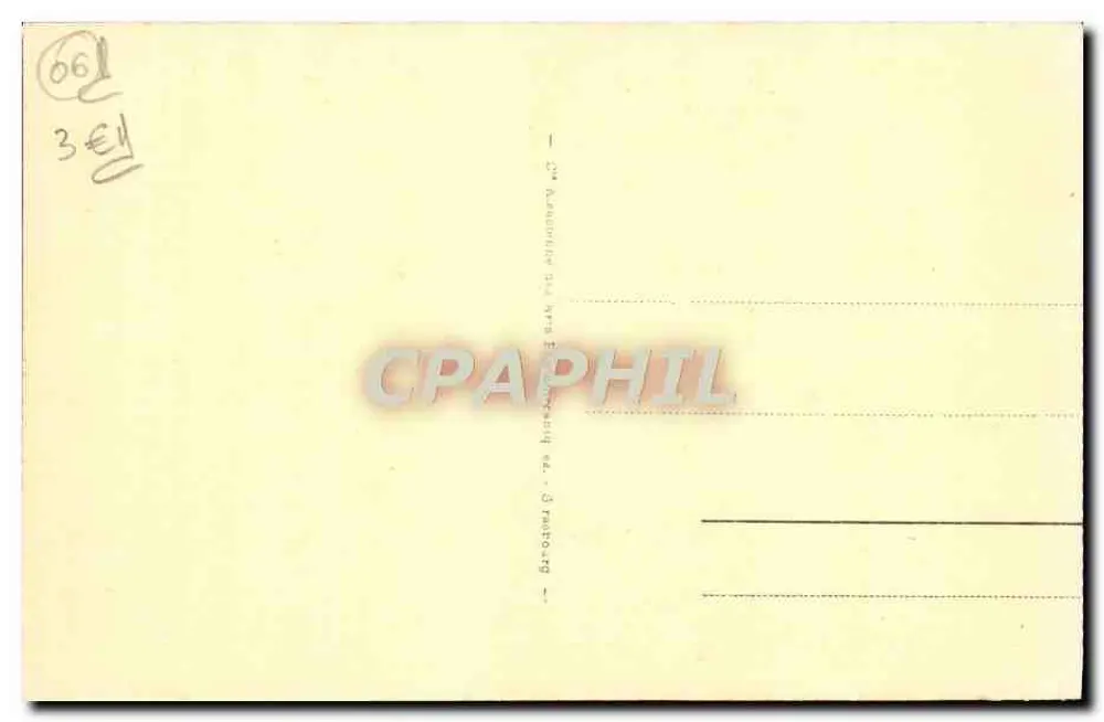 Beaulieu — Vista geral tirada da Média Corniche — Editor anônimo, n° 22 - Verso