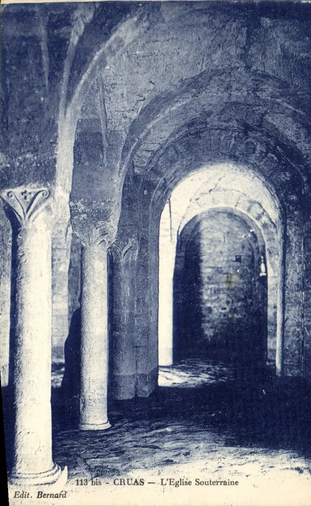 Crusas — A Igreja Subterrânea — Edit. Bernard n°113 bis - Frente
