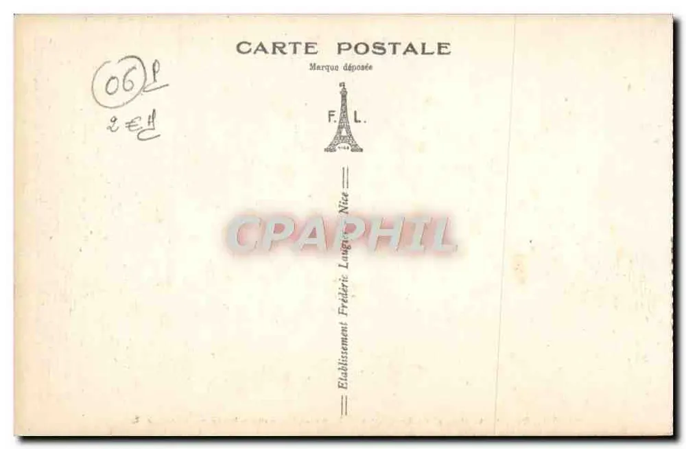 Beuil (A.-M.) — Vista Geral e a Pista de Esqui — F.L. - Verso