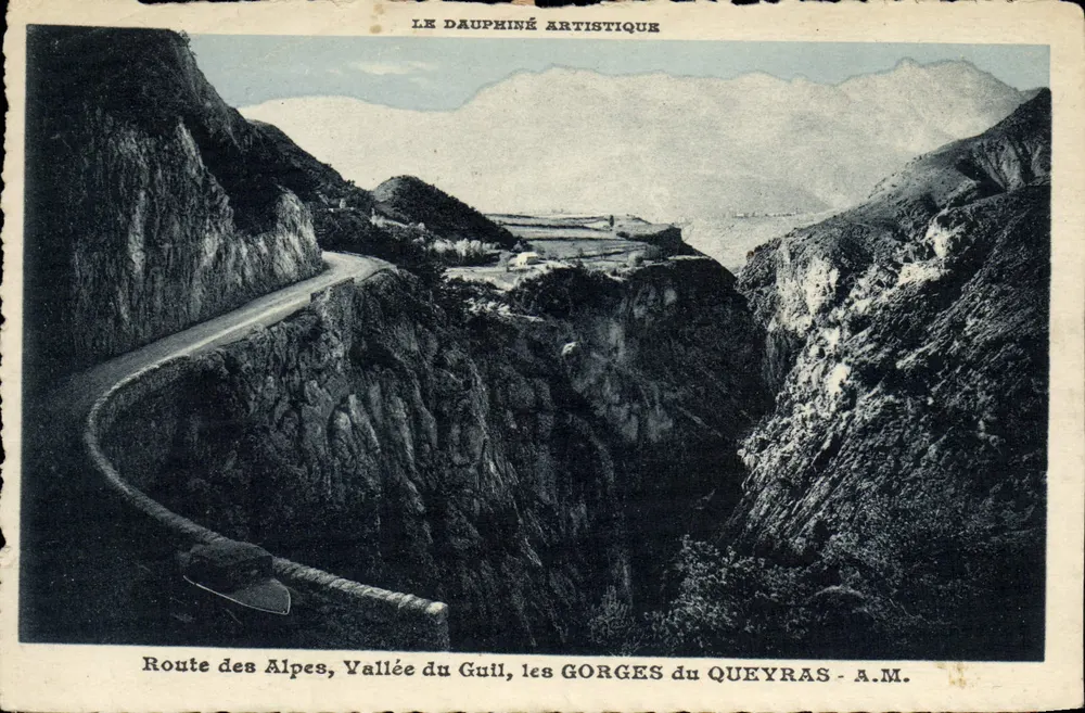 Gorges du Queyras — Route des Alpes, Vallée du Guil — Verlag A.M. - Vorderseite