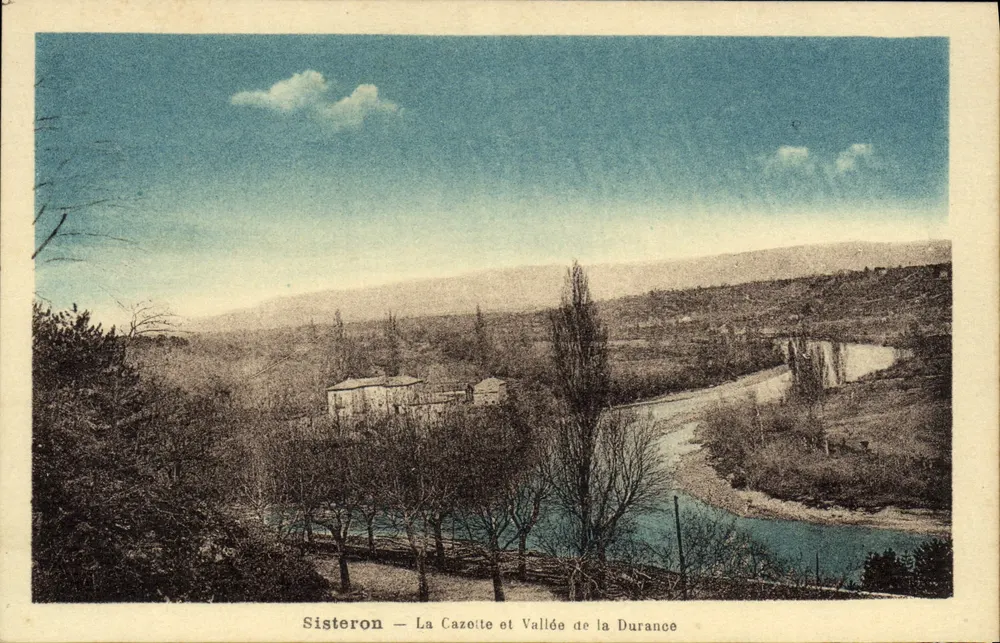 Sisteron — La Cazeite und Tal der Durance — Édition du Bara Parision - Vorderseite