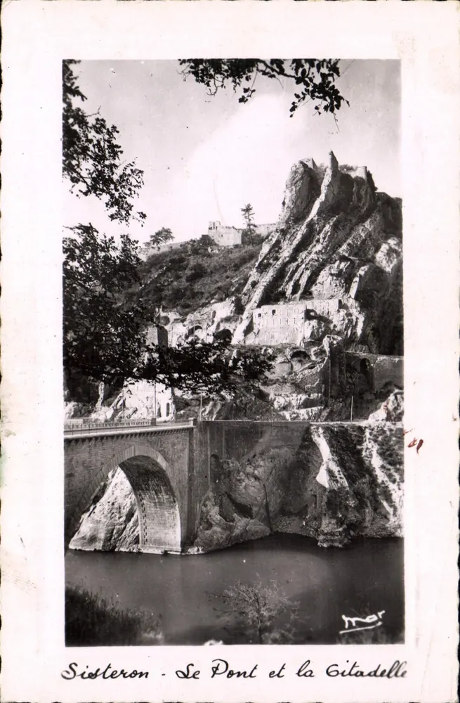 Sisteron - O Ponte e a Cidadela — Éditions Maier, n°4629 - Frente