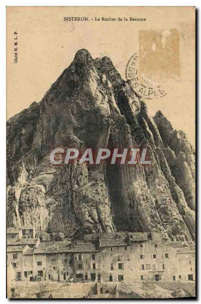 Sisteron - Il Roche de la Beaume — Géline H. M. L. P. - Recto
