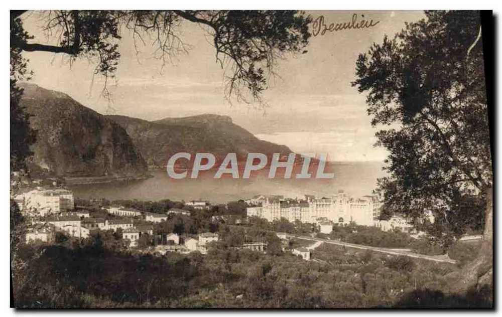 Beaulieu — Vista geral — Carte Postale de Luxe - Frente