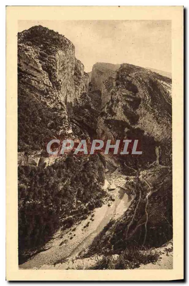 Die Gorges du Verdon — Castellane (2160 ft. Höhe) — Sommerstation — Édition Bonnotoux et Domenge - Vorderseite