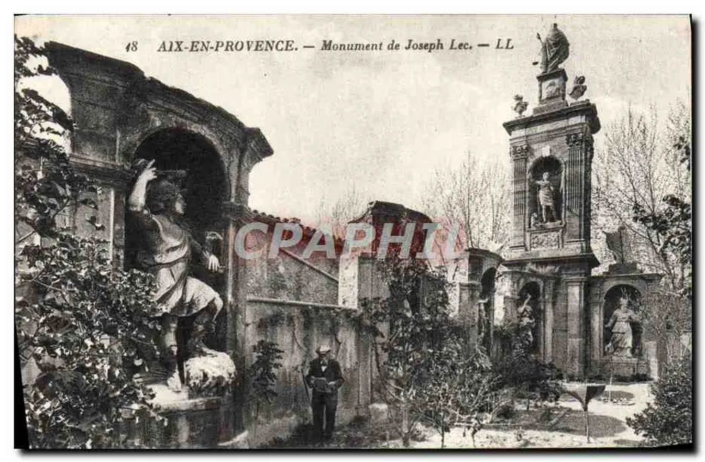 Aix-en-Provence — Monument de Joseph Lec — LL - Frente