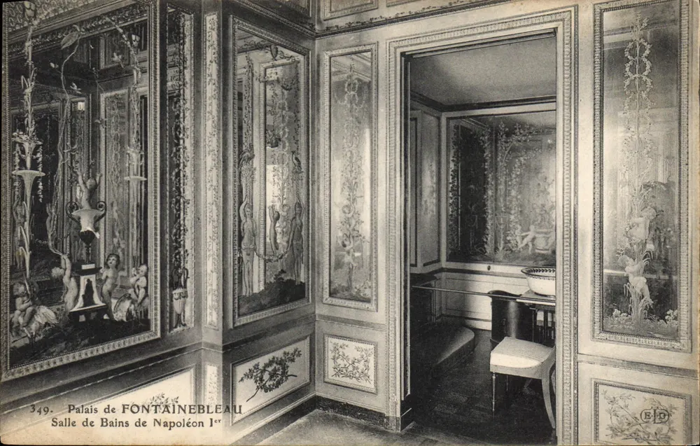 Schloss Fontainebleau — Badezimmer von Napoleon I. — n° 349 - Vorderseite