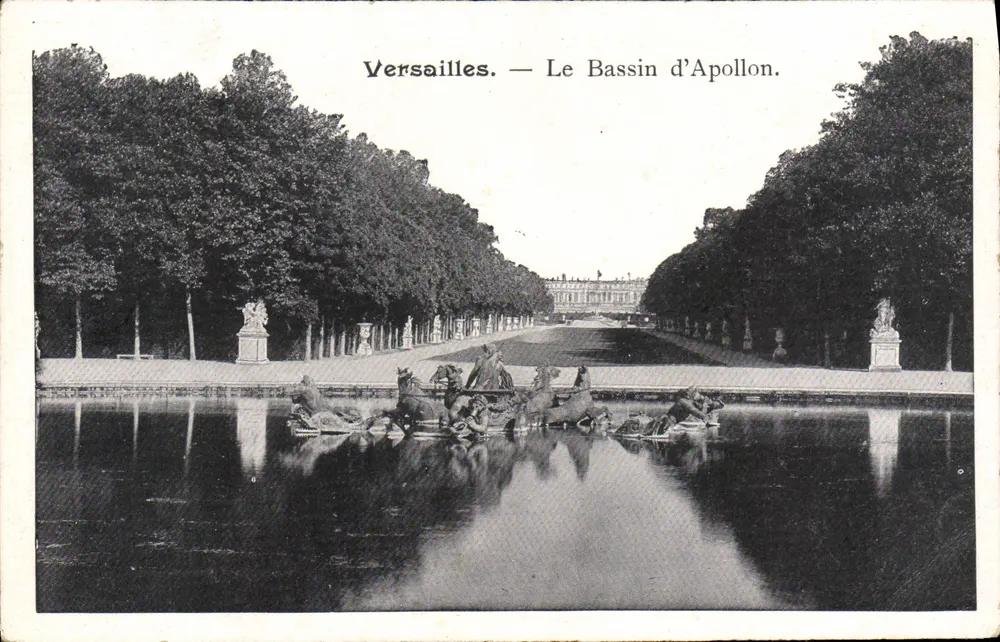 Versailles — Le Bassin d'Apollon — Éditeur : Versailles - Recto