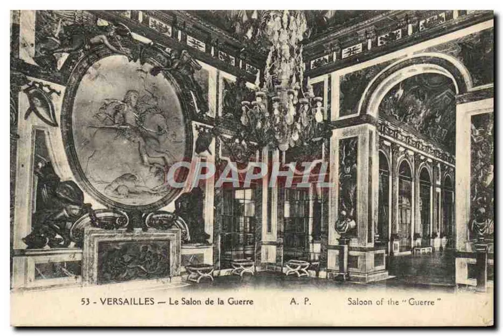 Versailles — Der Kriegssaal — A.P. - Vorderseite
