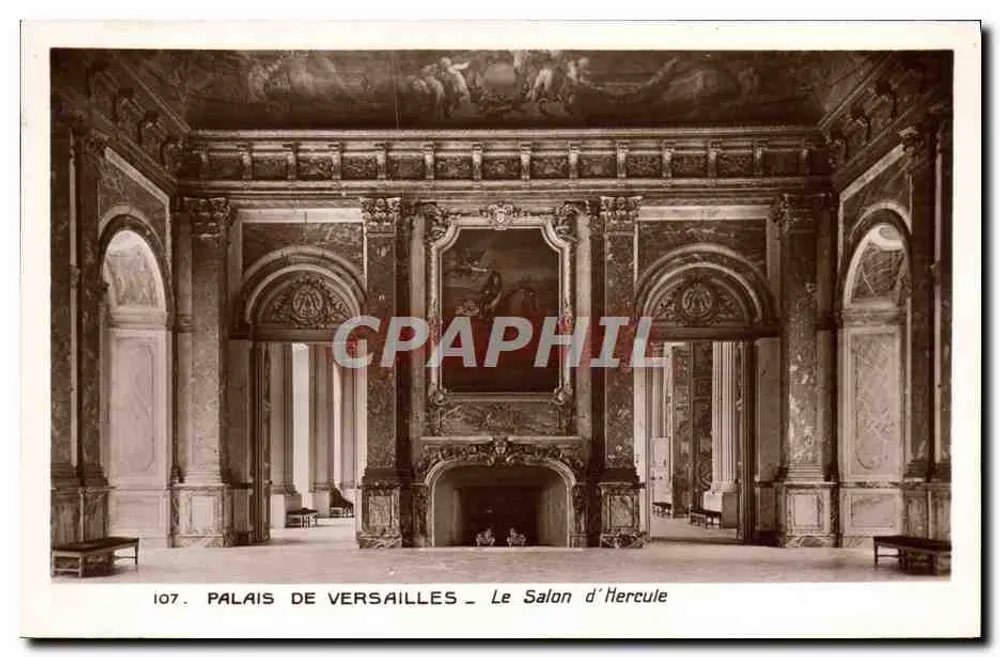 Palácio de Versalhes — O Salão de Hércules — 107 - Frente