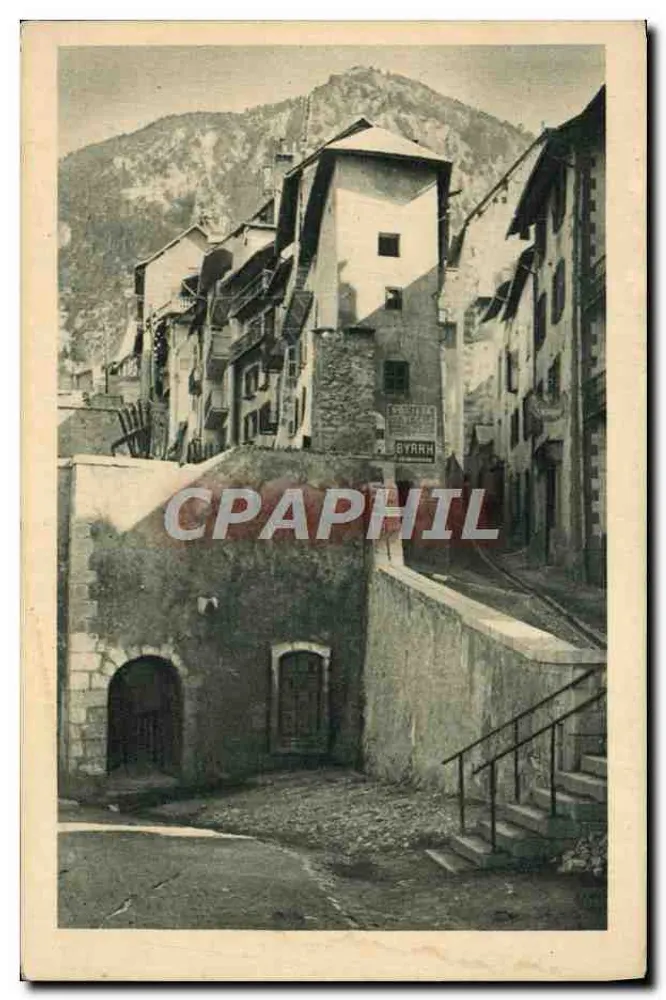 Briancón — Die Mauern und die Straße Mercerie — Edition L. MAURICE Briancón - Vorderseite